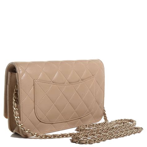 chanel woc beige lambskin|Wallets on Chain .